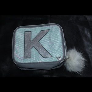 Justice Sequin “K” lunchbox